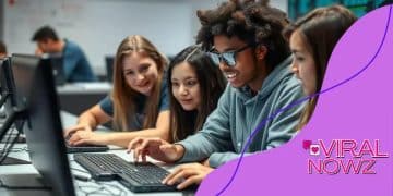 Vocational training in tech fields for high school students