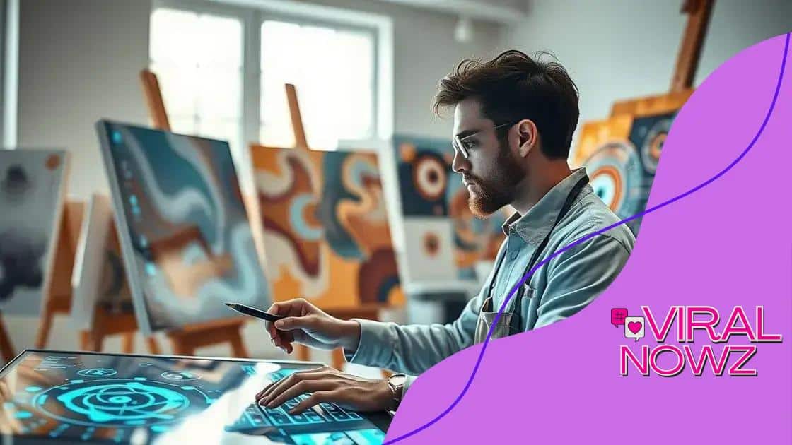 The collaboration between AI and human creators