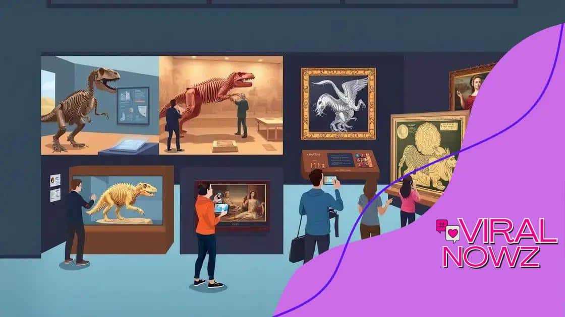 Examples of successful augmented reality exhibitions