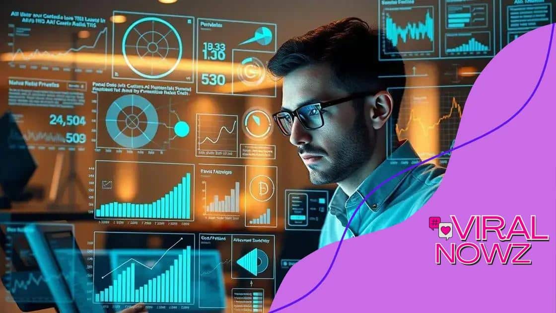 Types of AI algorithms used in forecasting