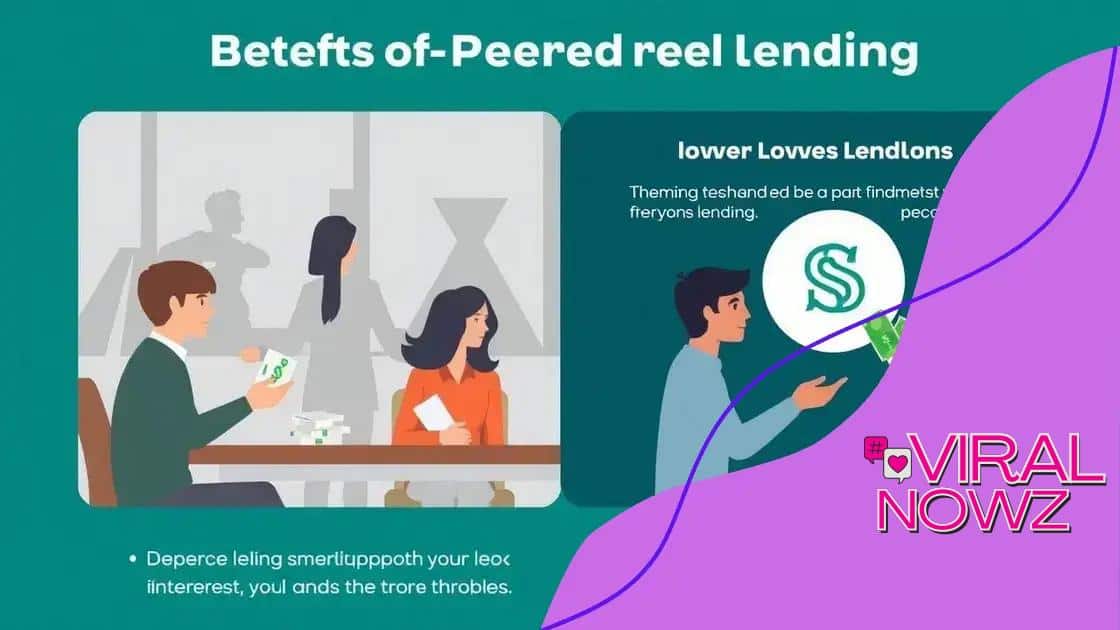 Advantages of peer-to-peer lending