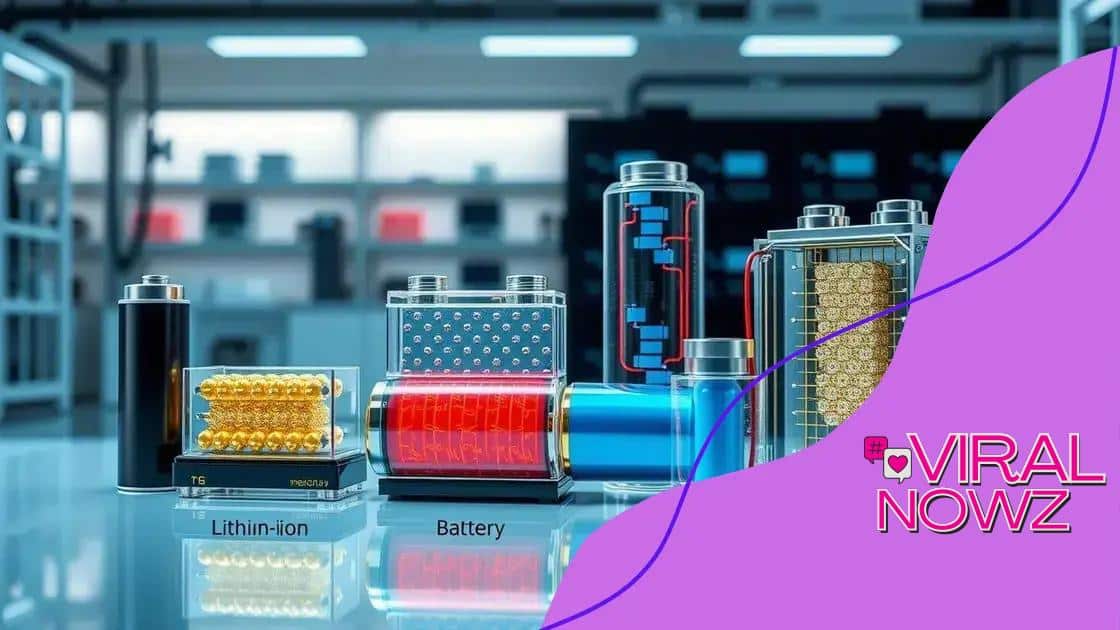 Innovative solutions in battery technology