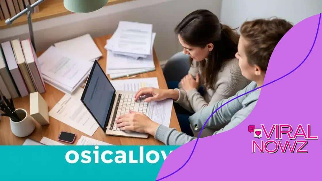 Application process for support