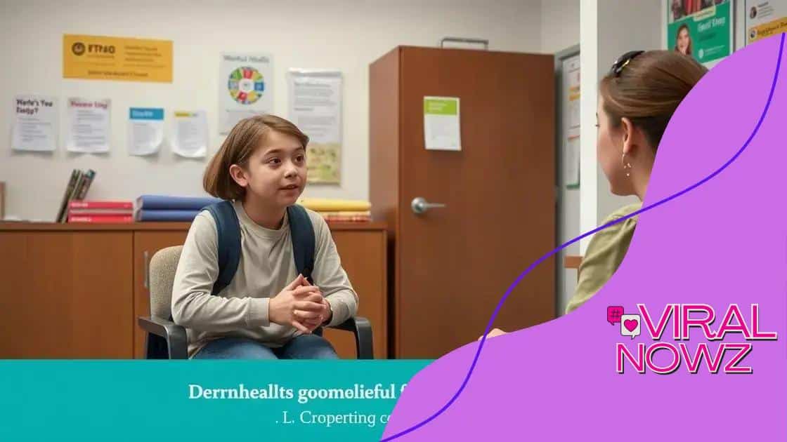 How to access mental health support for students